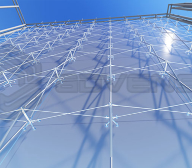 Spider Glazing With Cable Net